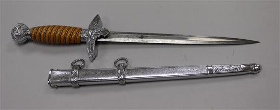 An original Luftwaffe second pattern dagger